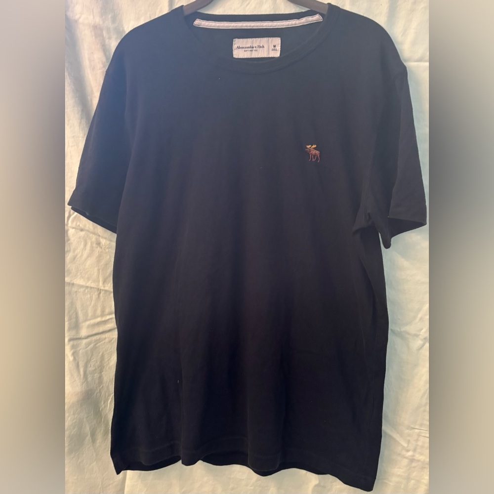 Abercrombie & Fitch Black Short Sleeve Tee